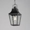 Maxim Lighting Storybook 1-Light Outdoor Pendant, Black 30369CLBK - alternate 3